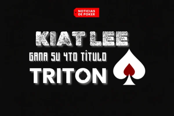 Kiat Lee gana su cuarto titulo Triton Poker en el Mystery Bounty de Jeju II - Noticias de Poker Original Gamblers